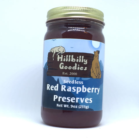 Seedless Red Raspberry Preserves