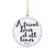 Friendship Christmas Ornaments with Easel