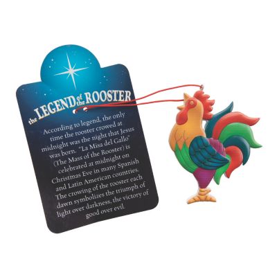 Legend of the Rooster Christmas Ornament
